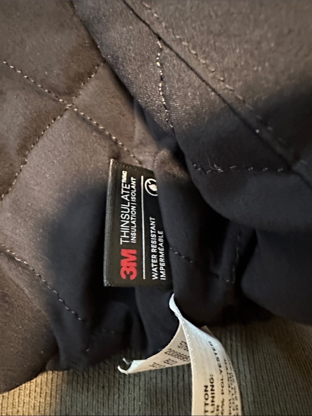 Duluth Trading Co Olive Green Hooded Bomber Jacket - Picture 6 of 10